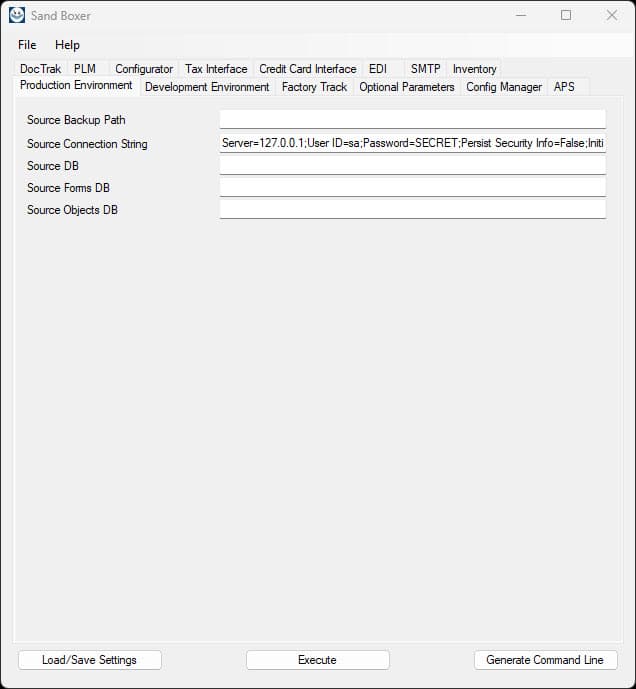 Production Environment